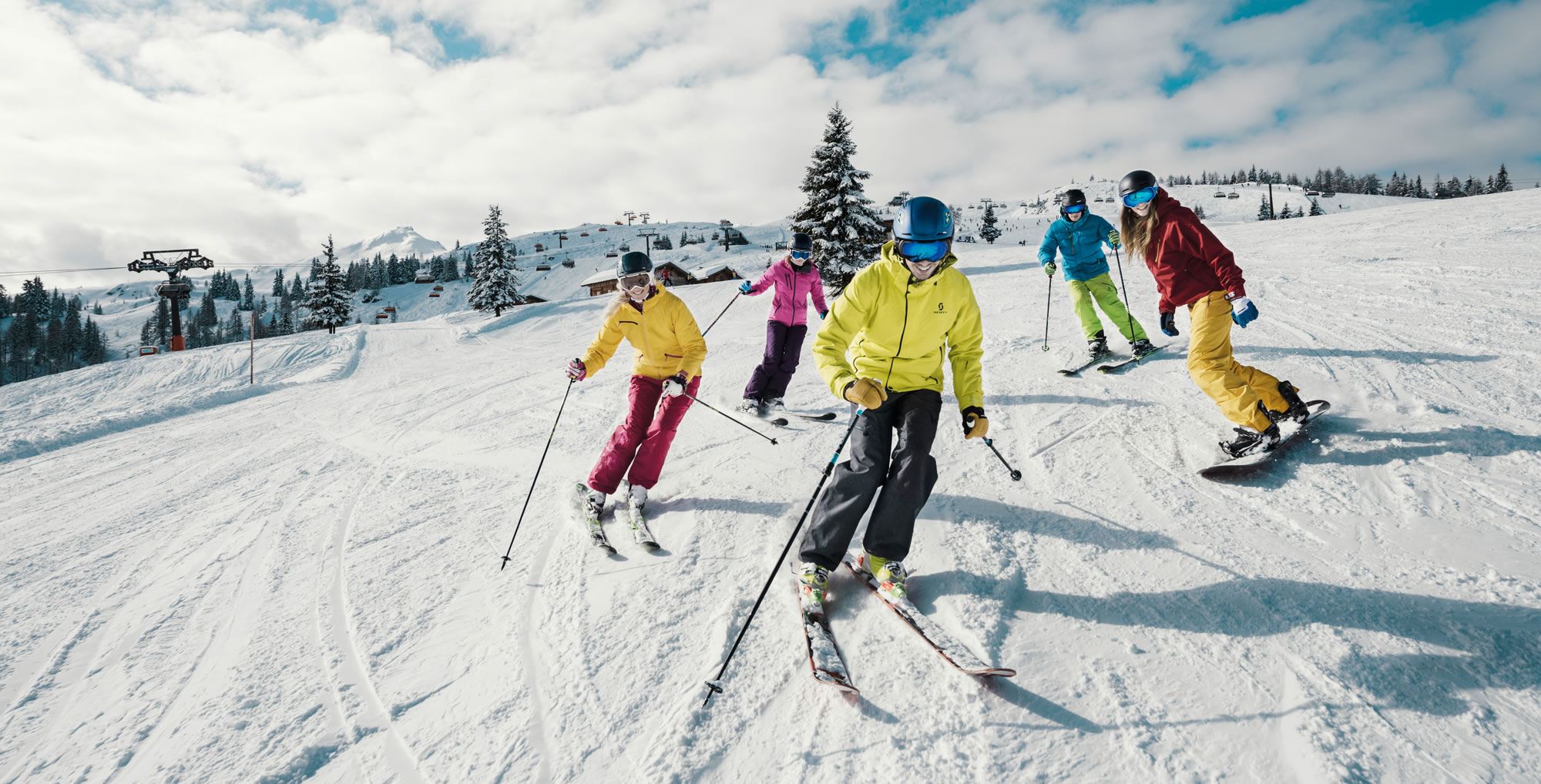 Winterurlaub und Skiurlaub im Snow Space Salzburg in Flachau mitten in Ski amadé